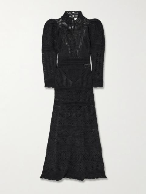 Isabel Marant Dione Crocheted Maxi Dress