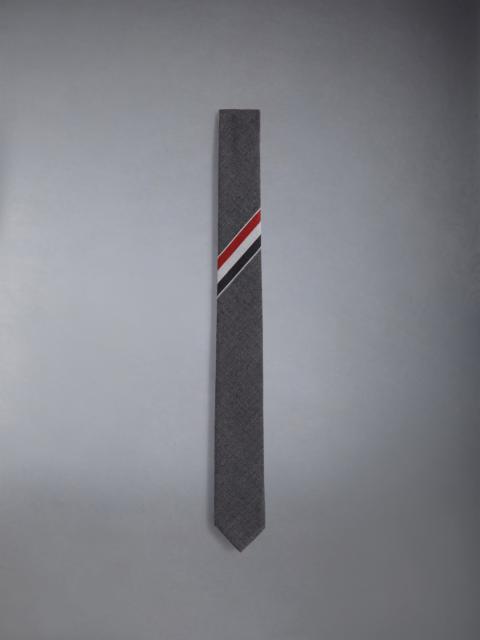 Thom Browne TWILL WOOL STRIPE TIE