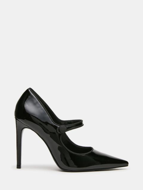 STEVE MADDEN JAINE BLACK PATENT