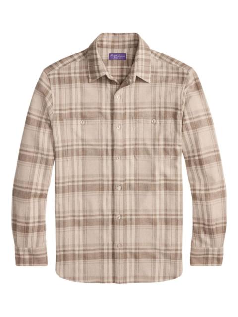 Ralph Lauren plaid long-sleeve shirt