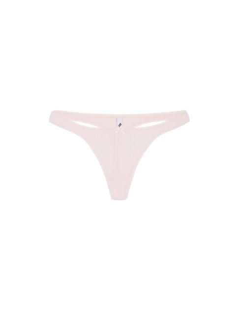 Cou Cou The Thong: Pointelle Baby Pink
