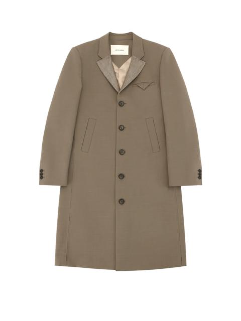 entire studios SIMPLE BREASTED COAT CAMEL