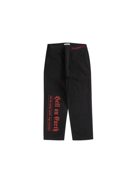 Supreme Supreme Bernadette Corporation Old English Chino Pant Black