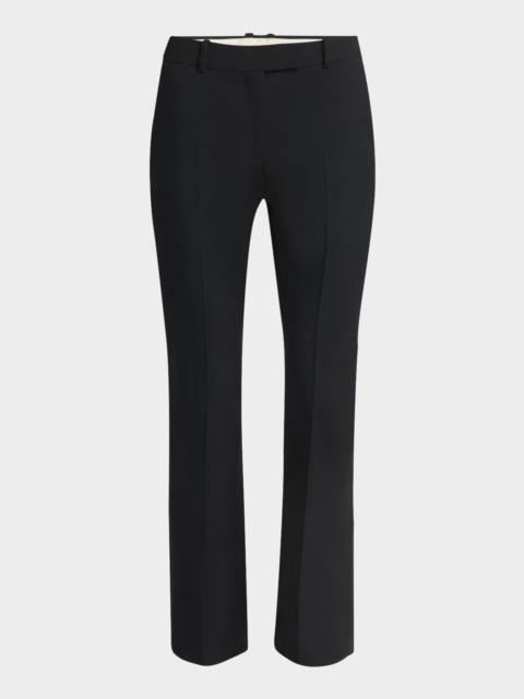 Alexander McQueen Tailored Cropped Wool Trousers