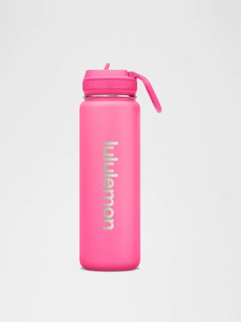 lululemon Back to Life Sport Bottle 24oz *Straw Lid