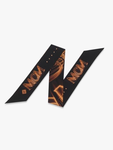 MCM M50 Logo Petite Silk Scarf