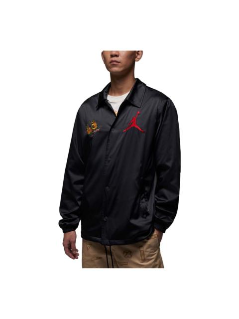 Jordan Air Jordan Fire Coach Jacket 'Black' FJ7709-010