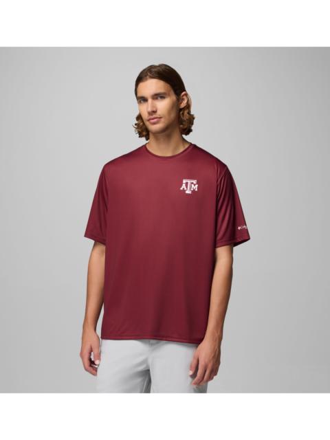 Columbia Men's Collegiate PFG Terminal Tackle Short Sleeve Shirt - Texas A&M