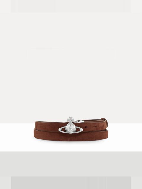 Vivienne Westwood SMALL ORB BUCKLE BELT