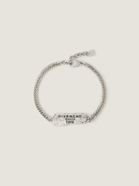 Givenchy GIVENCHY TAPE BRACELET IN METAL AND ENAMEL
