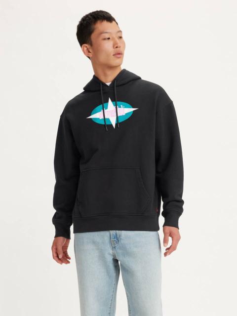 RELAXED GRAPHIC HOODIE SWEATSHIRT