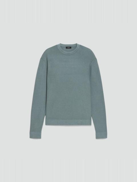 Theory Crewneck Sweatshirt in Silk-Cotton