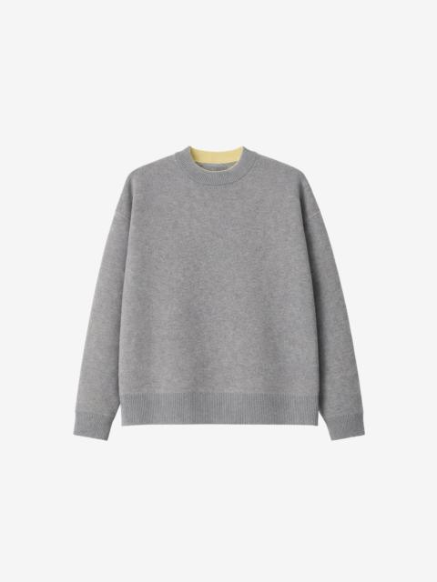 The Frankie Shop Hana Wool Sweater - Light Grey