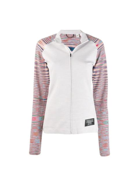 adidas (WMNS) adidas x Missoni PHX Jacket 'White Purple' DS9326