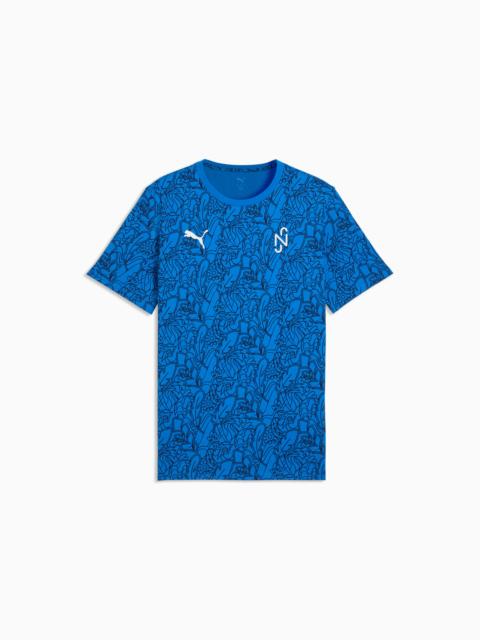 PUMA Neymar JR Brazil Passion Men's Patterned Soccer Tee