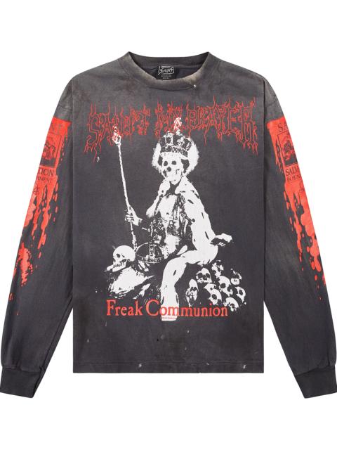 SAINT M×××××× Is A Kiss LS Tee "Black" SM HR1 0000 028