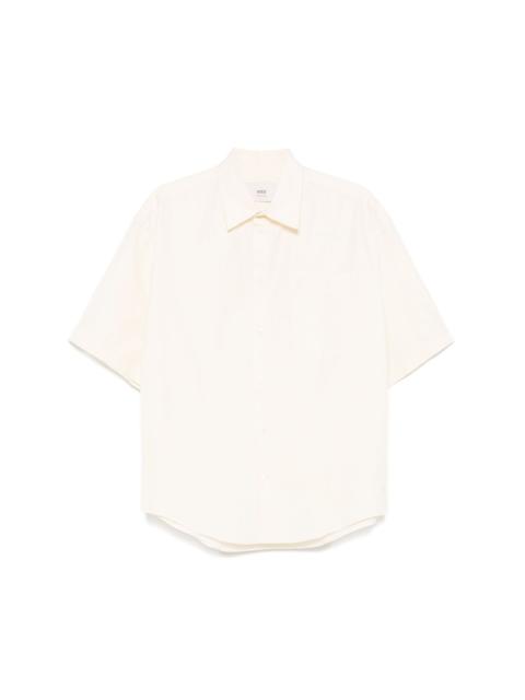 AMI Paris Ami de Coeur-embroidered shirt