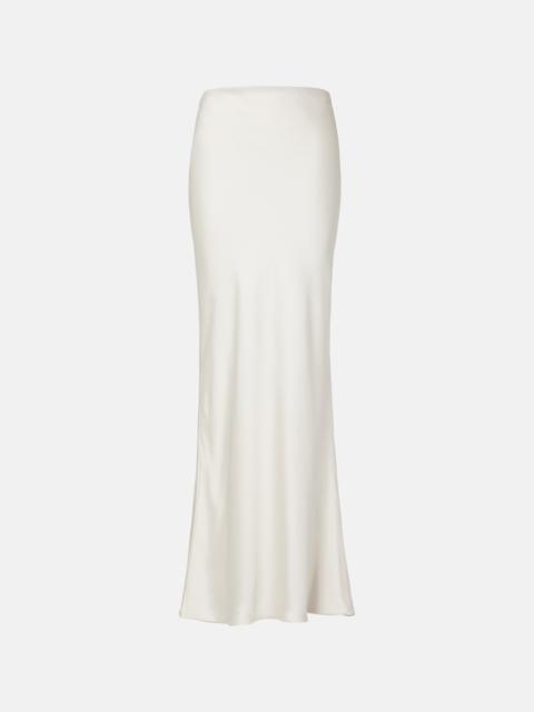 NORMA KAMALI Satin maxi skirt