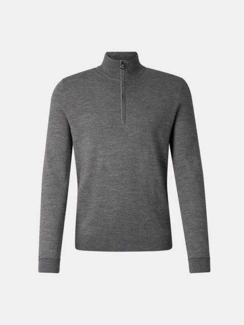 BOGNER Ouri Virgin Wool Turtleneck in Gray