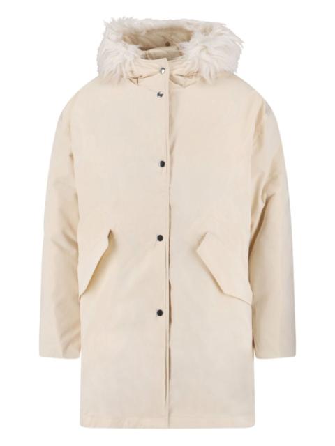 Jil Sander hooded parka coat