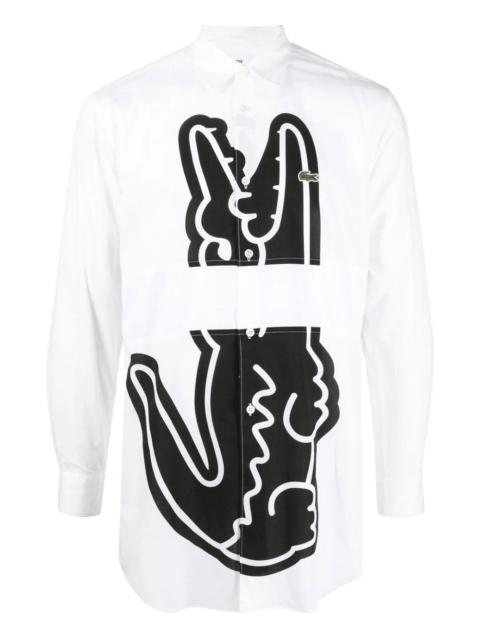 Comme des Garçons SHIRT Lacoste X CDG Shirt Pattern Shirt