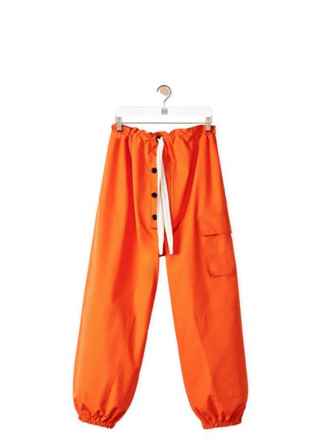 Loewe Drawstring trousers in cotton