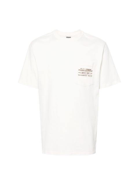 FILSON logo-embroidered cotton T-shirt
