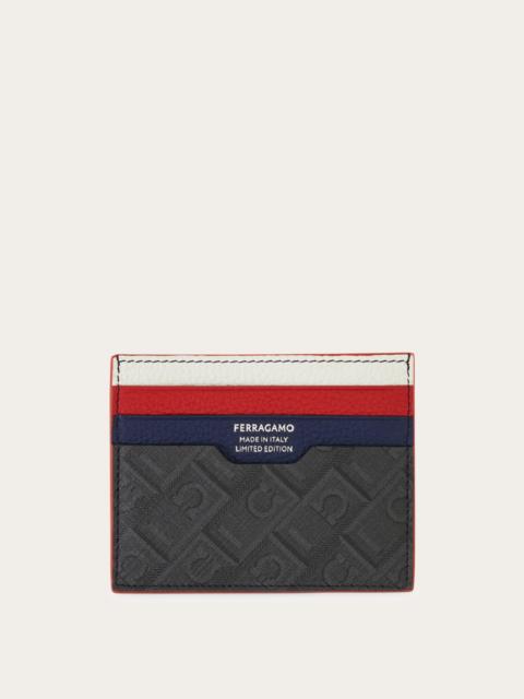 FERRAGAMO Ferragamo Monogram credit card holder - Sport Capsule