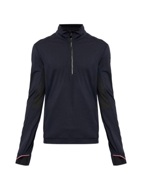Moncler Grenoble half-zip knit