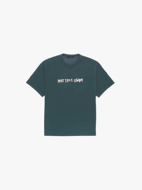 Helmut Lang SCRIBBLED COWBOY LOGO TEE