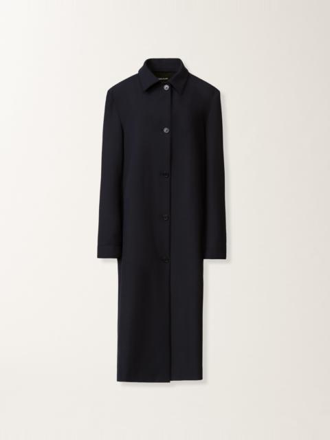 FABIANA FILIPPI Midnight blue techno tailoring coat