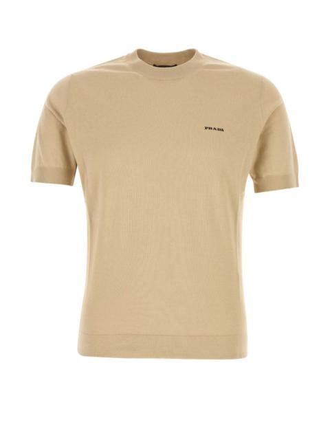 Prada Prada Men Beige Cotton Sweater