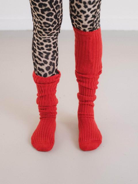 BASERANGE Overknee Socks - Recycled Cashmere Rib
