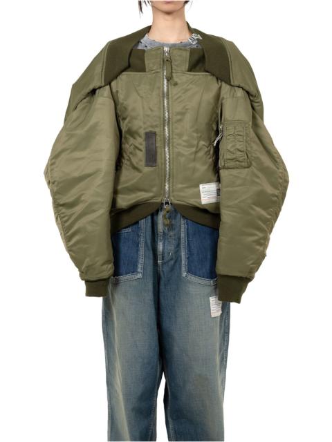 Maison MIHARAYASUHIRO Reversed Front Flight Jacket