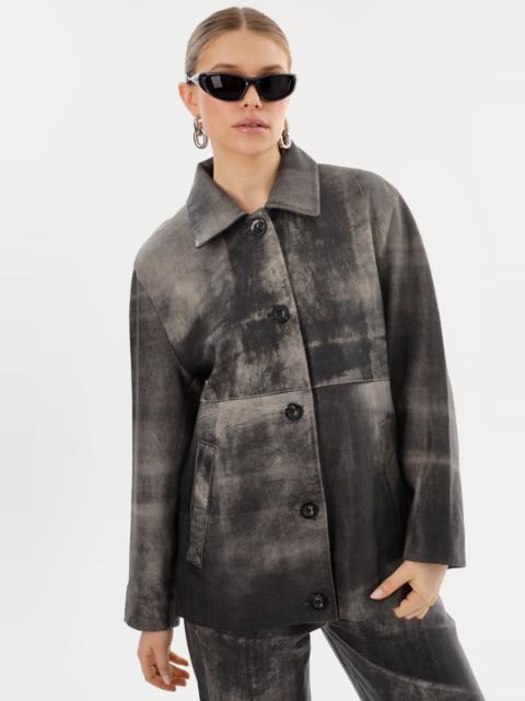 LAMARQUE PRESLEY | Leather Shacket