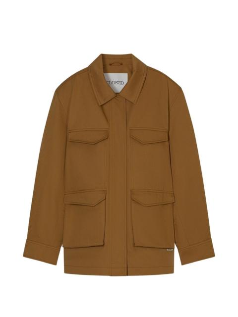 CLOSED flap-pocket jacket