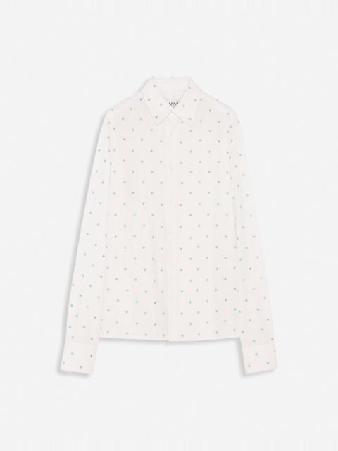Lanvin EMBROIDERED CLASSIC SHIRT