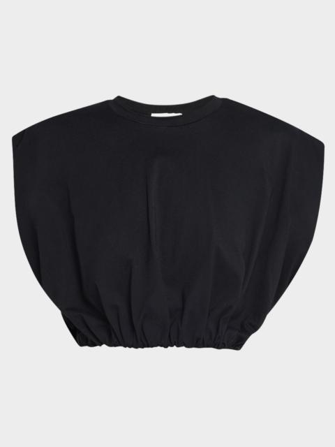 A.L.C. Billie Cropped Blouson Tee