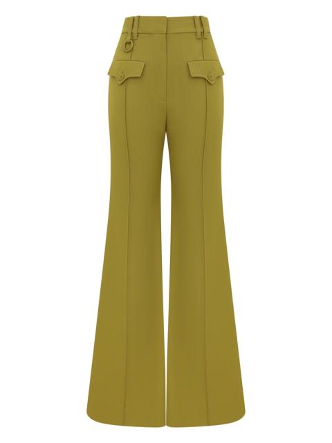 Zimmermann LUNA WOOL FLARE PANT