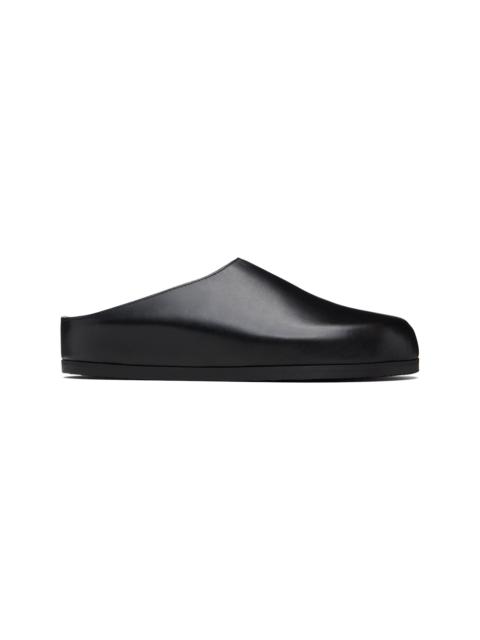 Studio Nicholson Black Wearing Slip-on Loafers