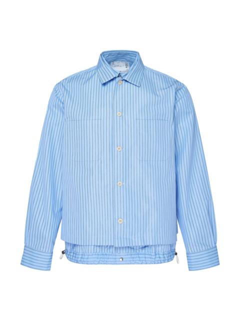 sacai Poplin Long Sleeve Shirt