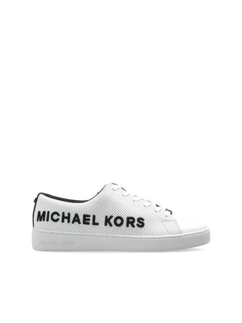 MICHAEL KORS logo-embroidered sneakers