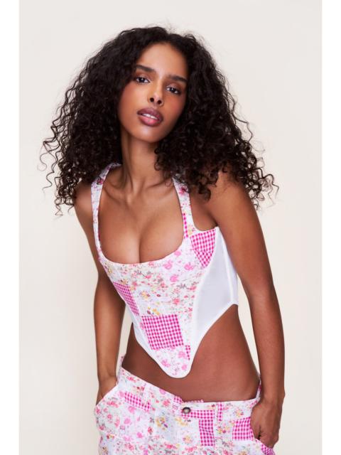 GUIZIO SERENE PATCHWORK CORSET