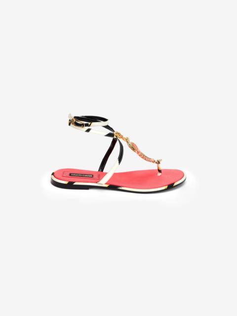 Roberto Cavalli Ray Of Paradise Sandal
