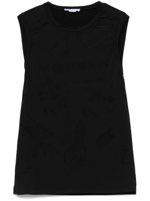 Alexander McQueen Panelled Tank Top