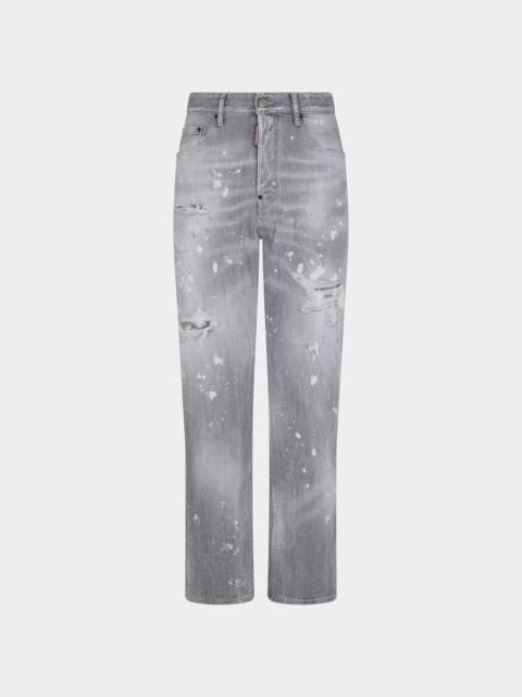 DSQUARED2 RIPPED GREY WASH 642 JEANS