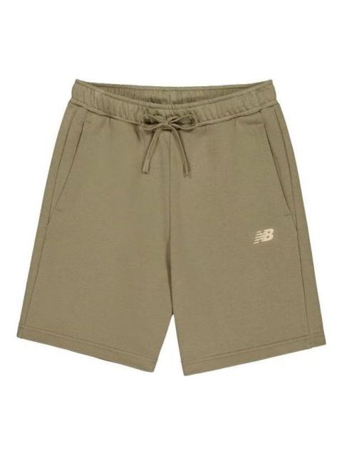 New Balance New Balance NB Logo Cotton Short 'Covert Green' AMS41365-CGN