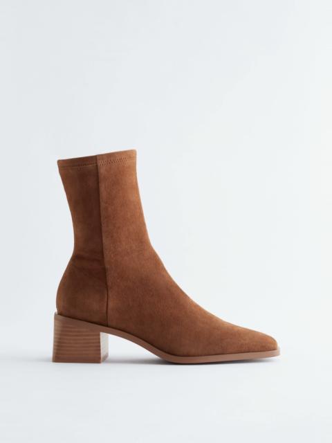 & Other Stories Suede Sock Boots