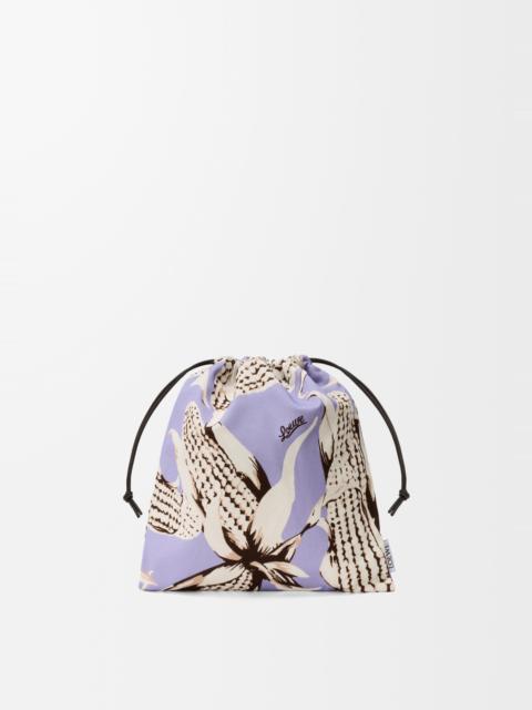 Loewe Corn small drawstring pouch in canvas