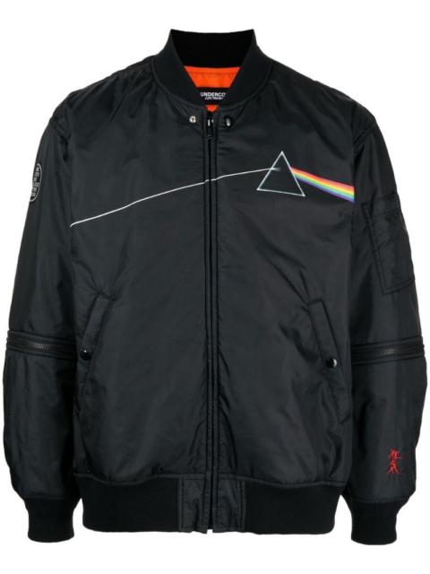 UNDERCOVER The Dark Side of the Moon-print bomber jacket
